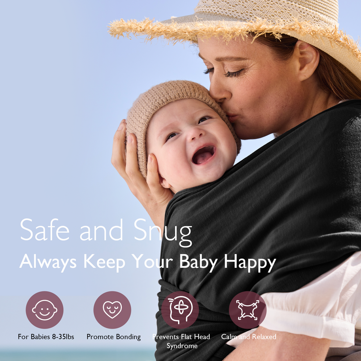 CuddleNest Baby Wrap Carrier