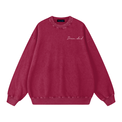 Snow Washed Oversized Sweatshirt