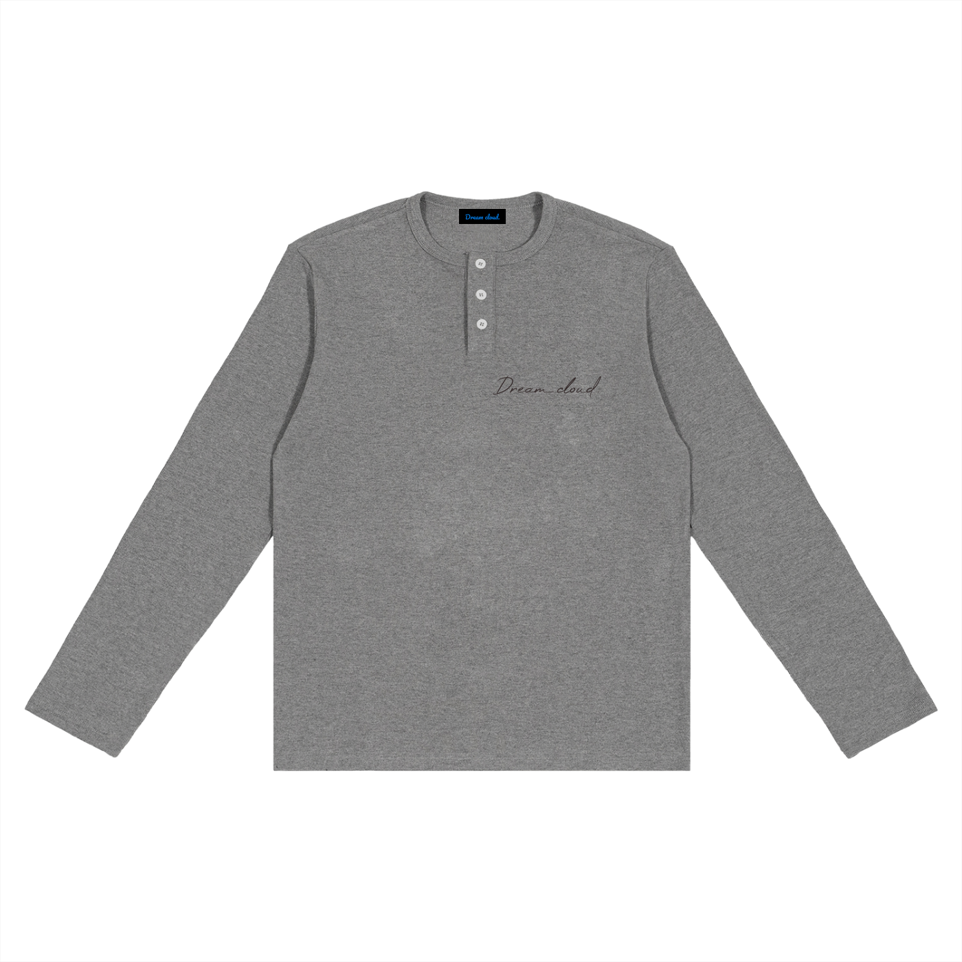 Long Sleeve Henley T-Shirt