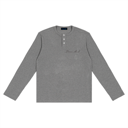 Long Sleeve Henley T-Shirt