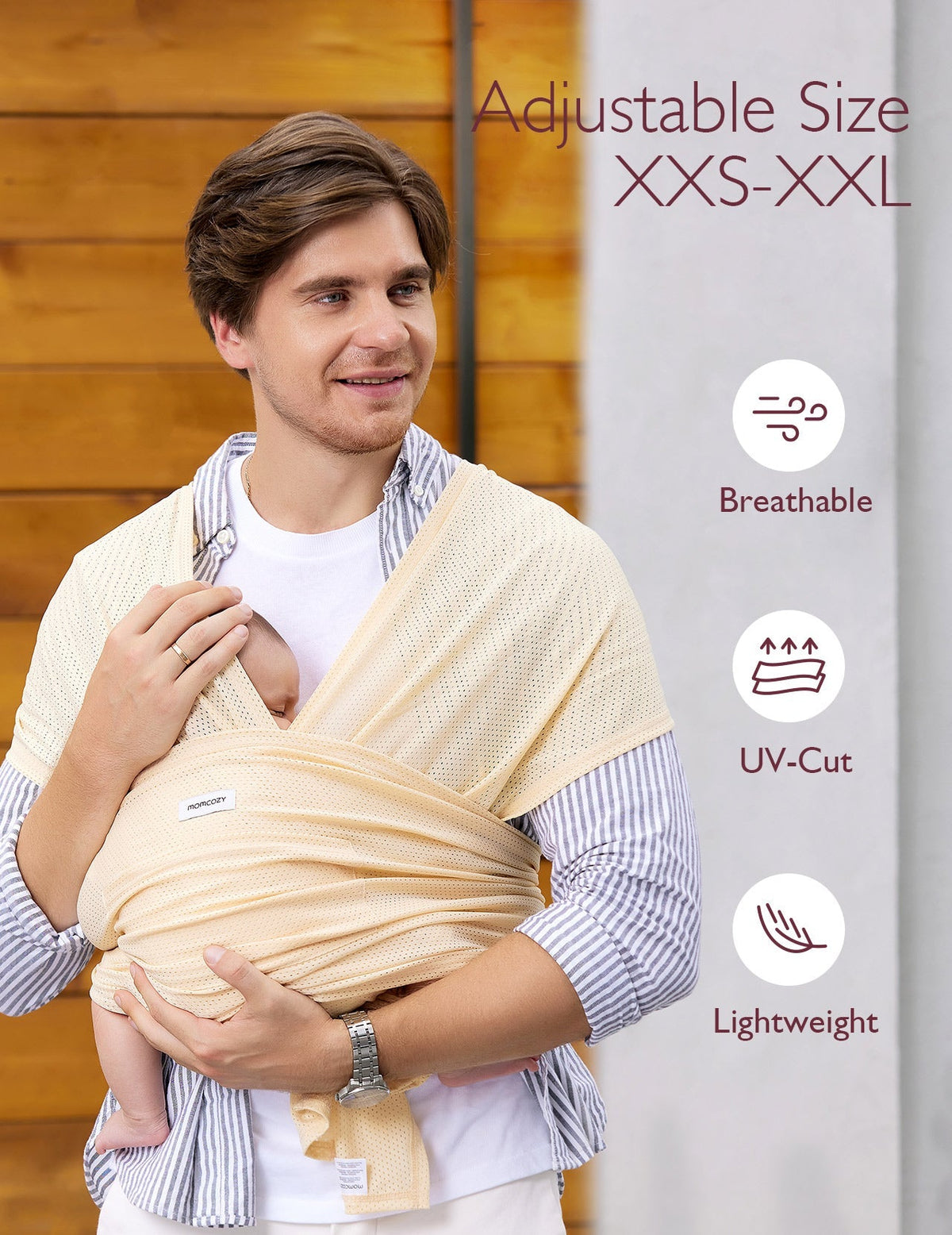 CuddleNest Baby Wrap Carrier