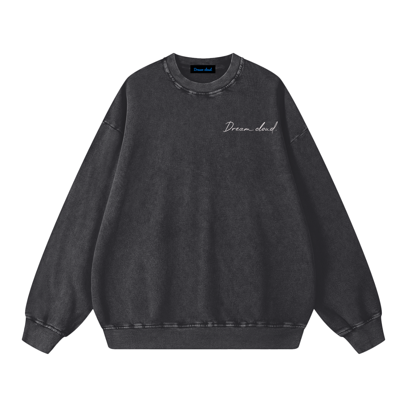 Snow Washed Oversized Sweatshirt