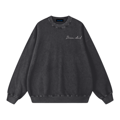 Snow Washed Oversized Sweatshirt