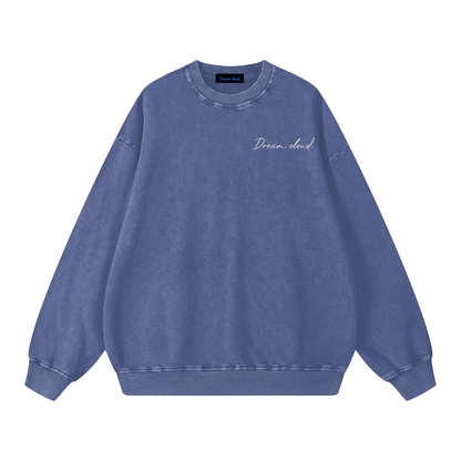 Snow Washed Oversized Sweatshirt
