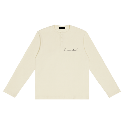 Long Sleeve Henley T-Shirt