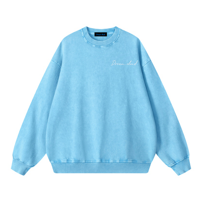 Snow Washed Oversized Sweatshirt