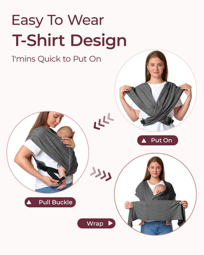 CuddleNest Baby Wrap Carrier