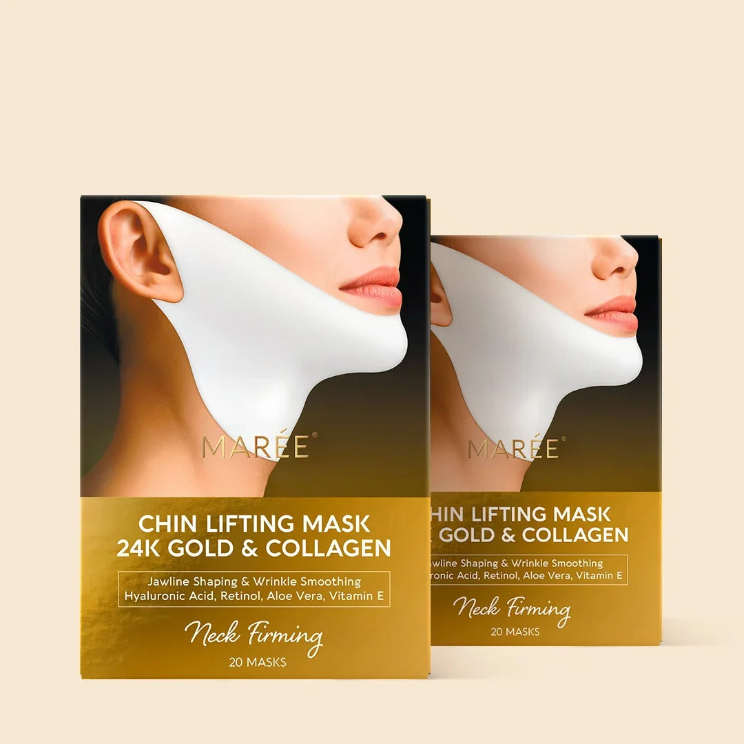 MARÉE Chin Lifting Mask, 24K Gold & Collagen