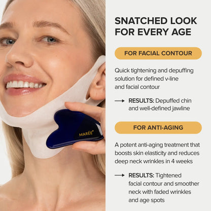 MARÉE Chin Lifting Mask, 24K Gold & Collagen