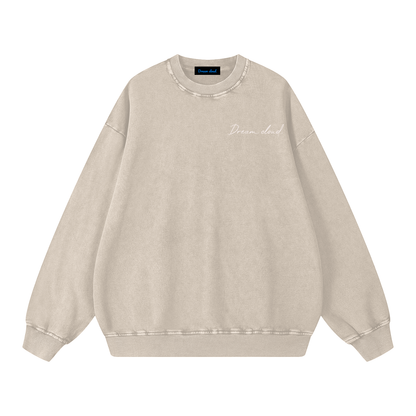 Snow Washed Oversized Sweatshirt