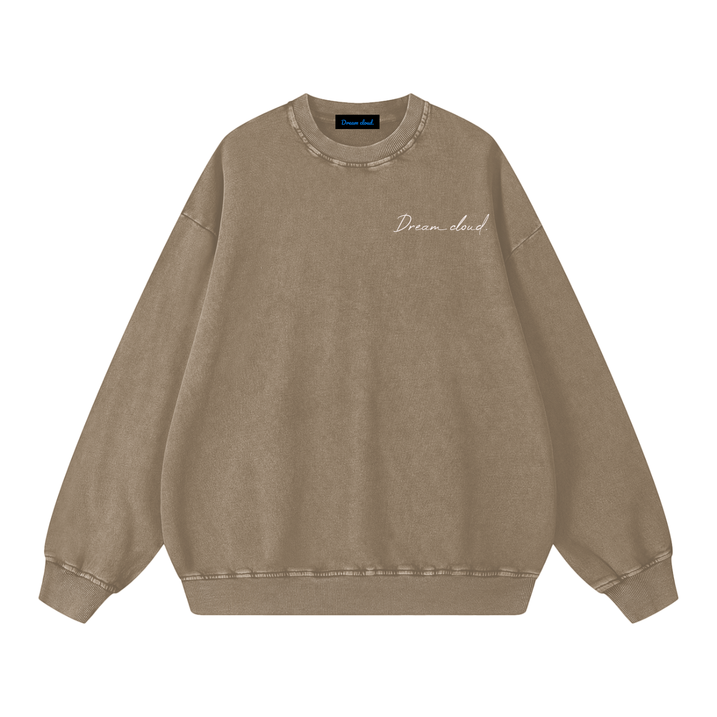 Snow Washed Oversized Sweatshirt