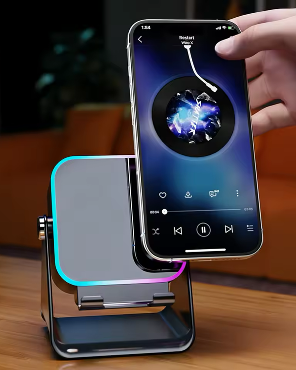EchoDock™ - 5-in-1 Wireless Speaker Stand